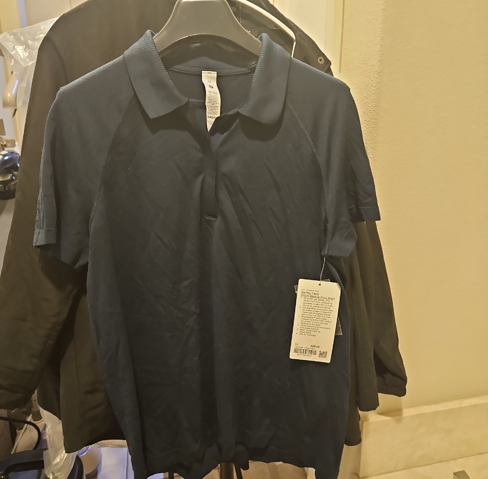 Lululemon Womens Swiftly  Short Sleeve Polo Shirts